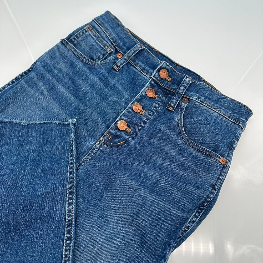 Madewell Women's 10" High Rise Skinny Denim‎ Jeans, Size 26, Brinville Wash